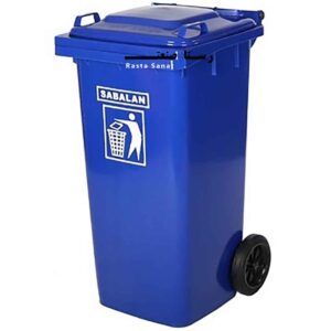سطل زباله چرخدار پلاستیکی